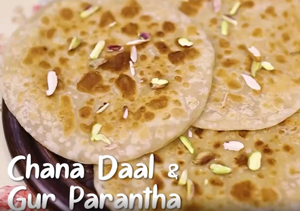 CHANA DAAL & GUR PARANTHA