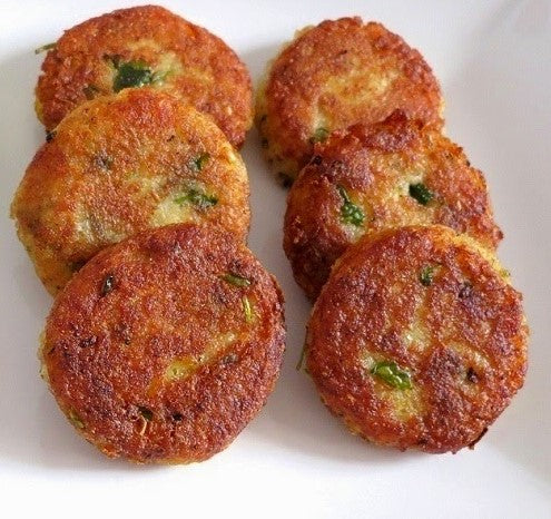 ALOO TIKKI – CRISPY POTATO PATTY