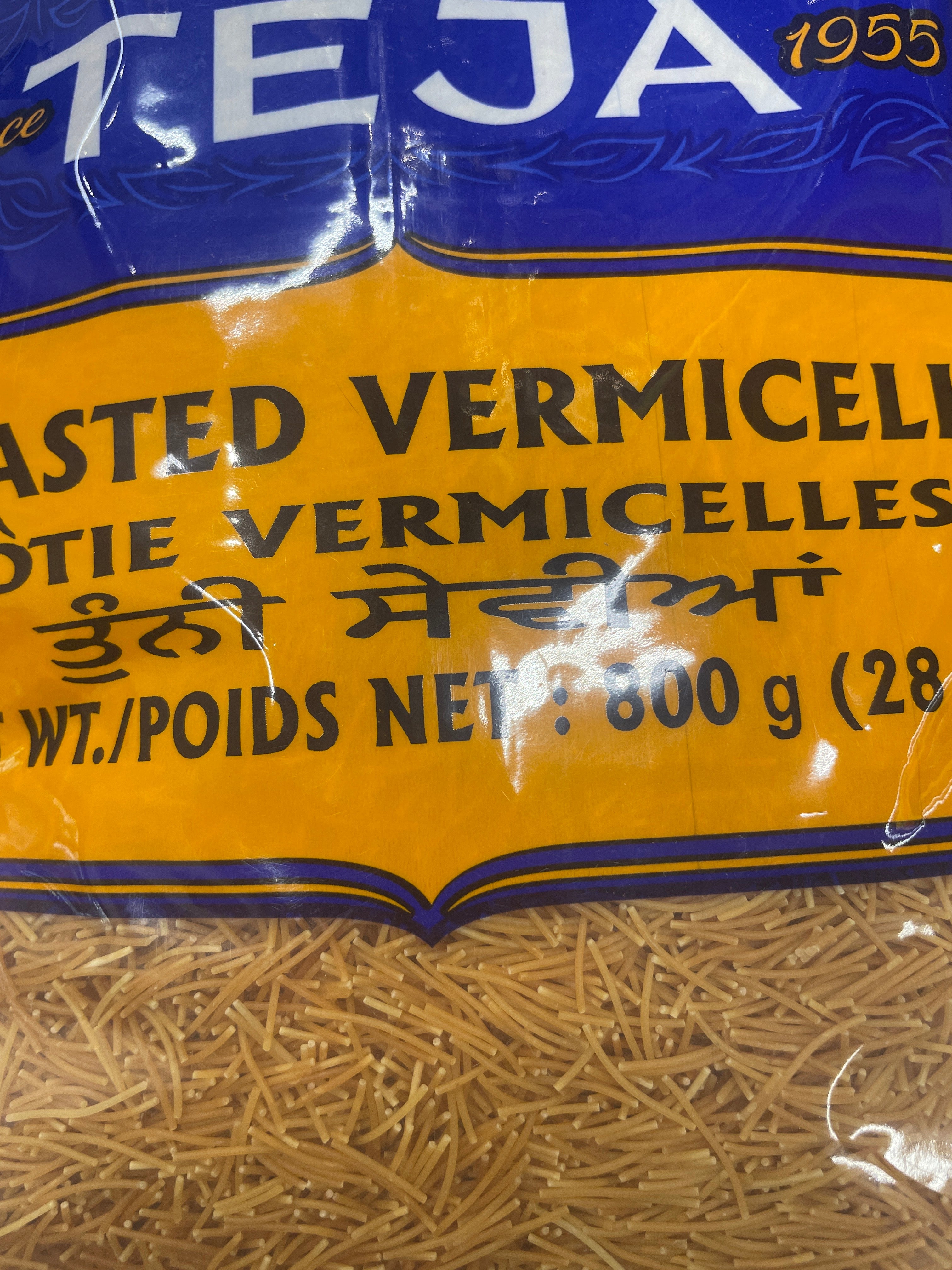Teja roasted vermicelli 800 g