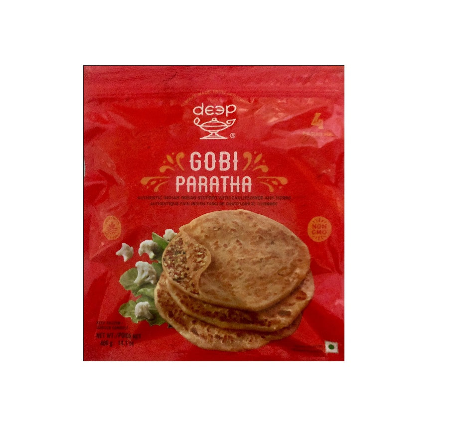 Frozen - Gobhi Paratha - 4 pieces - Deep - 400g