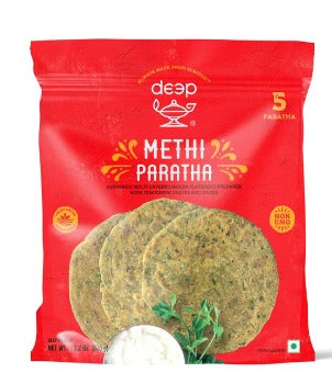 Frozen - Methi Paratha - 5 pieces - Deep - 375g