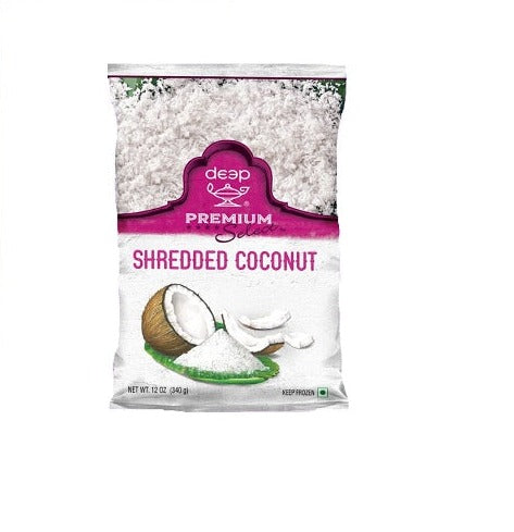 Frozen Shredded Coconut - 340gm - Deep