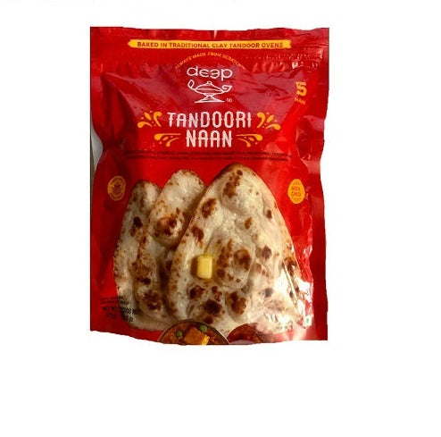 Tandoori Naan - 5 Naan - Deep