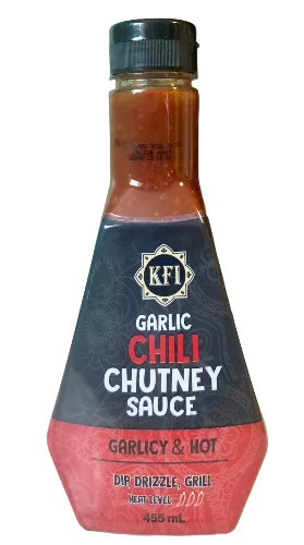 GARLIC CHILI CHUTNEY SAUCE - 455 ml. - KFI