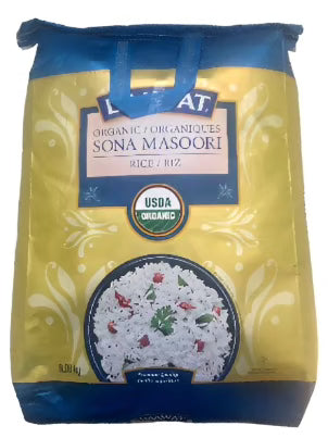 DAAWAT SONA MASOORI RICE - Organic -20 Lbs.