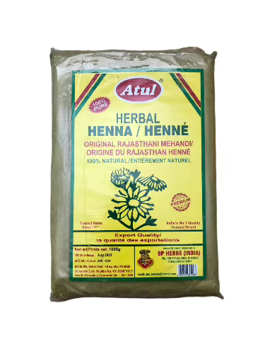 Herbal Henna - Mehndi Powder - 1 Kg - Atul