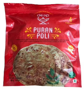 PURAN POLI - 4 pieces - Deep - 468g