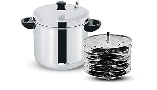 Idli Cooker - 6 Plates with Stand - Happy Home