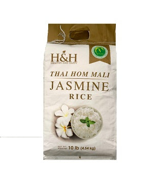 JASMINE RICE - 10 lb - H & H