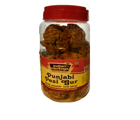 Punjabi Pesi Gur -2 Kg - Indian Heritage
