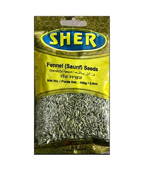 FENNEL SEEDS - 100gm - Sher