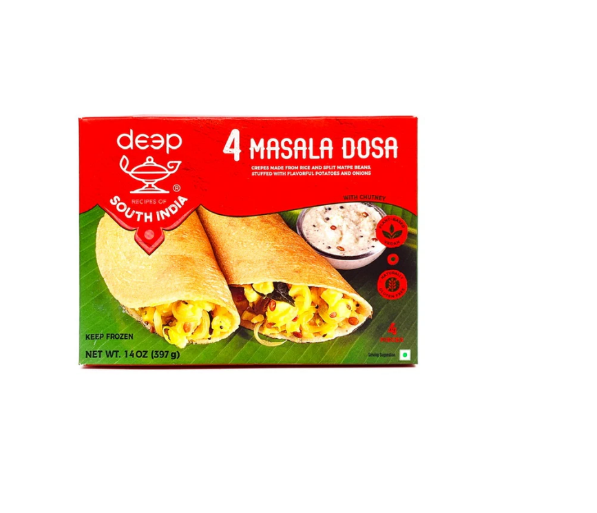 Masala Dosa - Frozen - 4 Pcs. - Deep