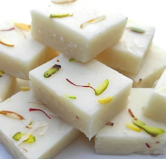 White Burfi (The Sweet Shop)