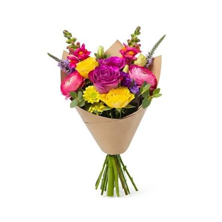 Random flowers boquet