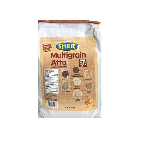 Multigrain Flour / Atta - 10Lbs. - Sher