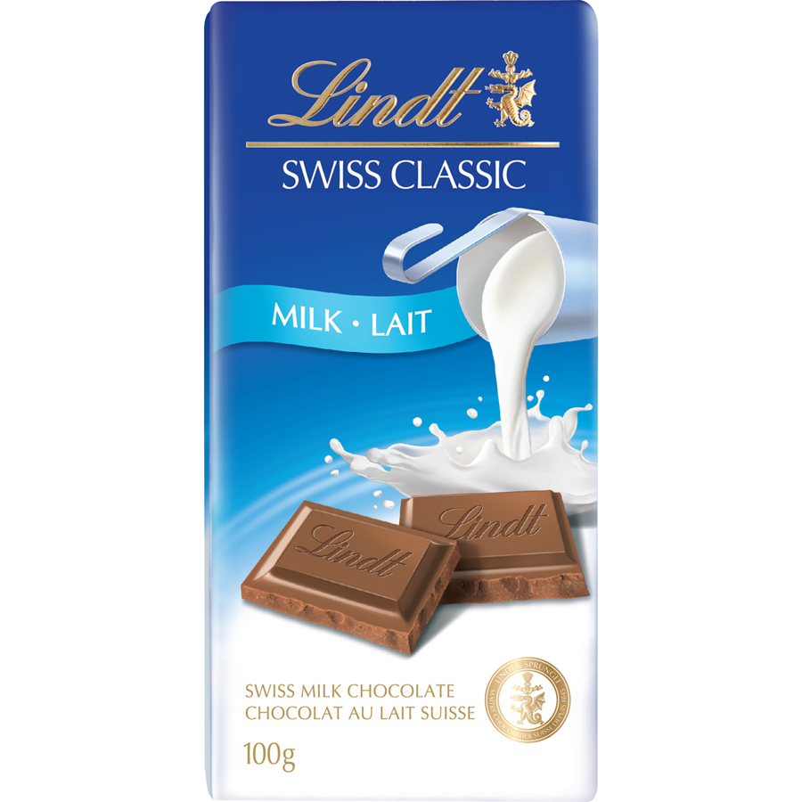 LINDT Milk Chocolate Bar