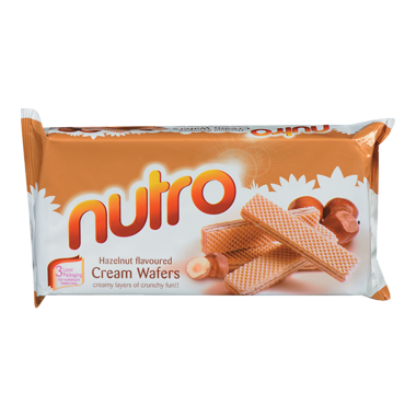BRITANNIA Nutro Wafers, Hazelnut (75 g)- punjabigroceries.com