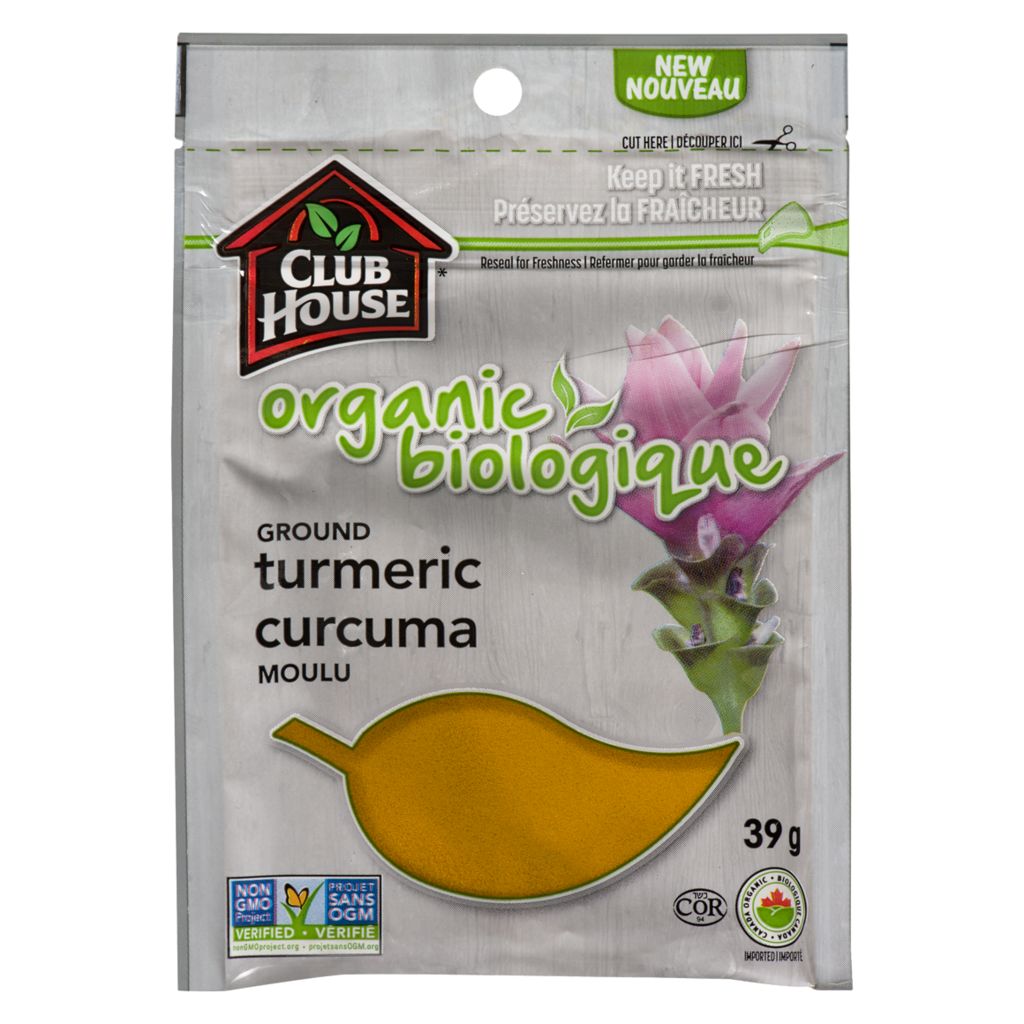 CLUB HOUSE Organic Ground Tumeric 39 g