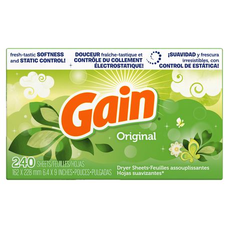 Gain Dryer Sheets, Original 240 Count - Punjabi Groceries