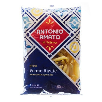 Antonio Amato No. 80 Penne Rigate Pasta 500 g