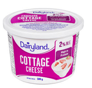 DAIRYLAND Cottage Cheese, 2% 500 mL-punjabigroceries.com