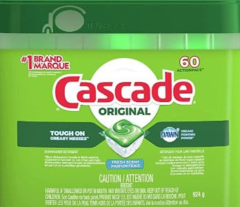 Cascade Original Dishwasher Detergent Pods - Fresh Scent - 48 Actionpacs