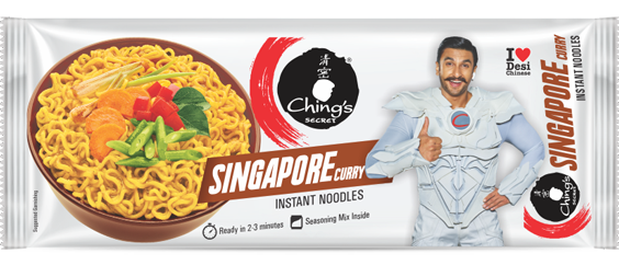Ching's - INSTANT NOODLES - SINGAPORE CURRY- 240gm