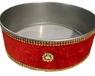 Decorated Sieve / Channi