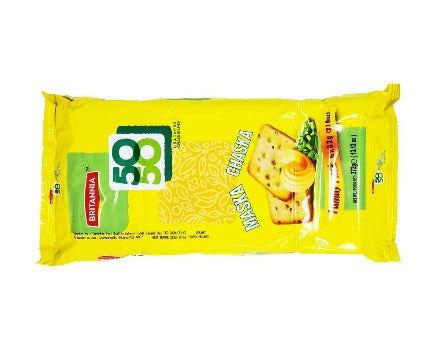 BRITANNIA - 50-50 - Maska Chaska - Biscuits - 372gm