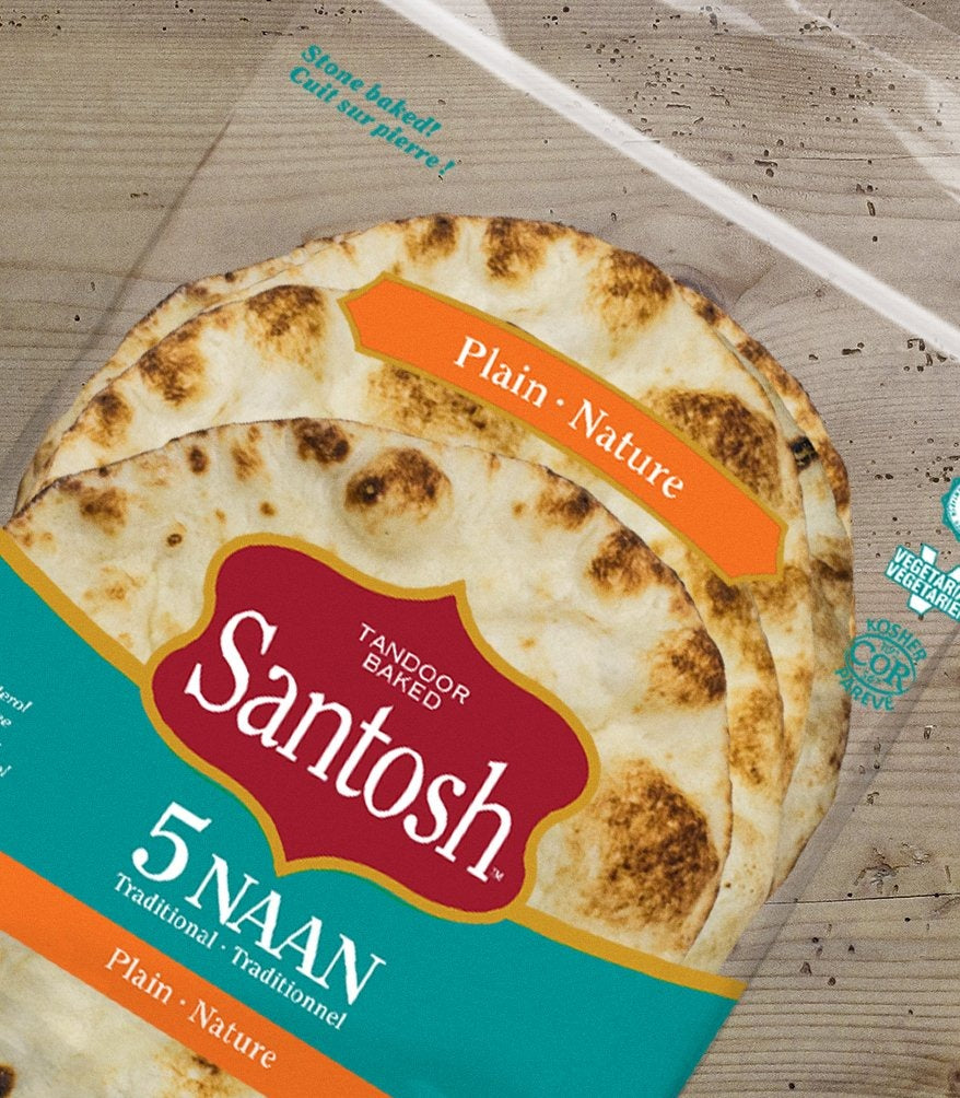 Plain Naan - Santosh -500gm