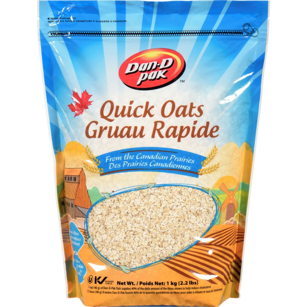 Quick Oats - 2.2 Lb. - Dan-D pak