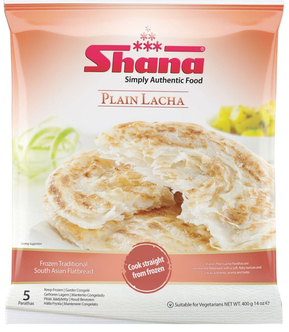 Lachha Paratha - 400 gm - SHANA