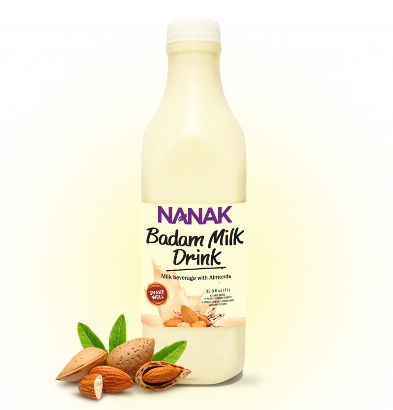 Badam Milk ( Almond Milk) - 1Lt - Nanak
