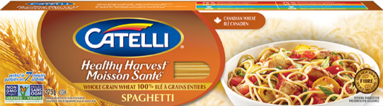 Healthy harvest  Whole Wheat Spaghetti Pasta - 375 g - CATELLI