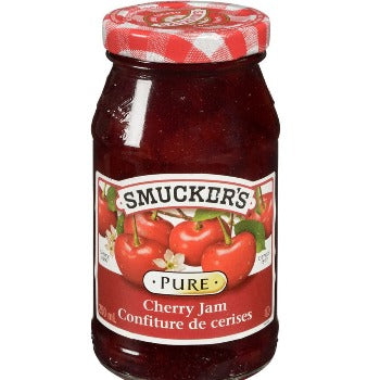 SMUCKERS  PURE CHERRY JAM - 250 mL