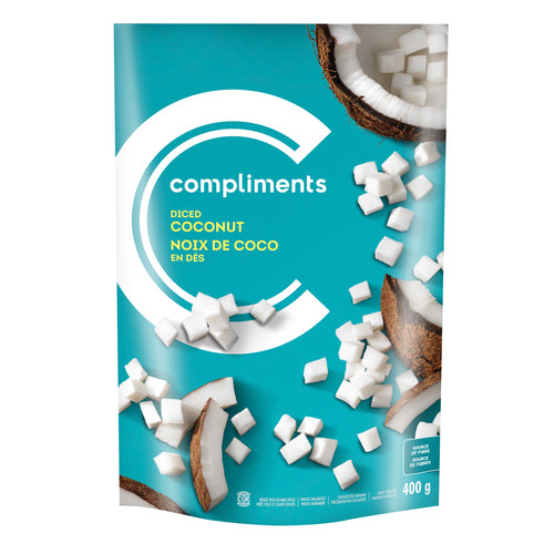 Compliments Coconut Frozen Diced 400gm