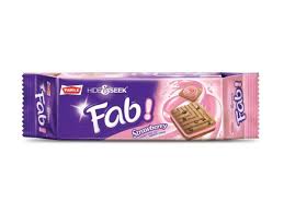 PARLE Hide & Seek Fab strawberry Cookies (112 g)
