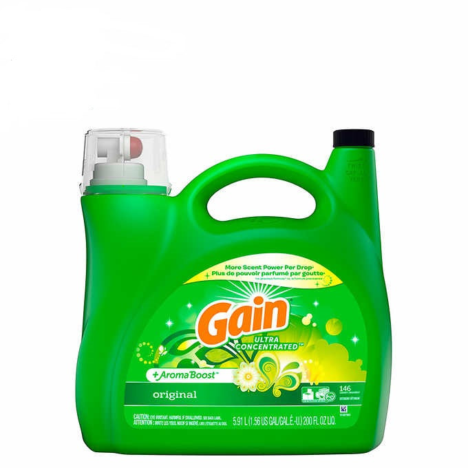 Gain Original Ultra Concentrated - Liquid Laundry Detergent - 4.55 Lt (107 Loads)