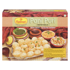 HALDIRAM Pani Puri (275 g) - Punjabi Groceries