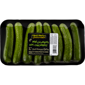 FARMER'S MARKET Mini Cucumbers (8 pack) - Punjabi Groceries