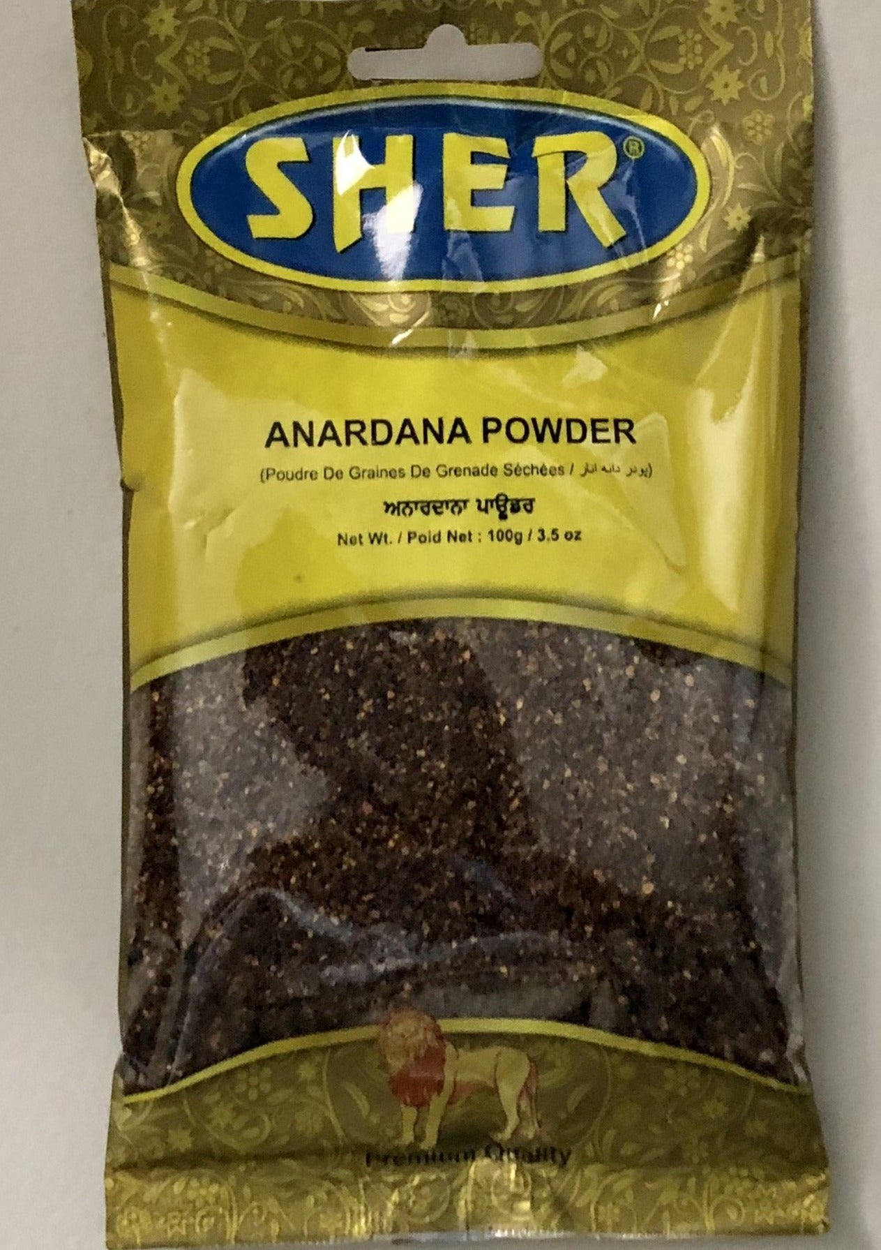 Pomegranate Powder - Anardana powder - 100g - Sher