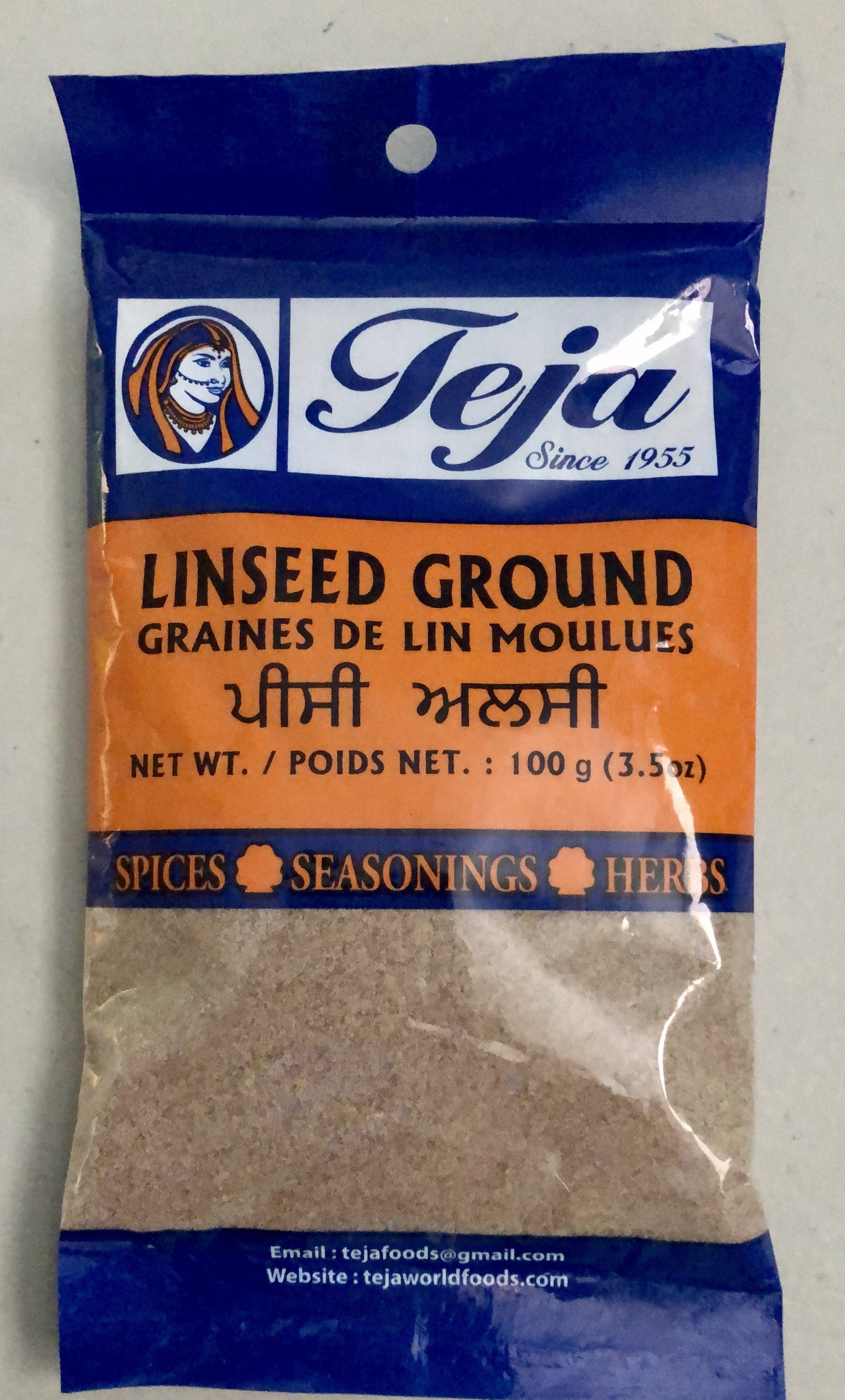 Linseed (Alsi) - Ground - Teja -100g