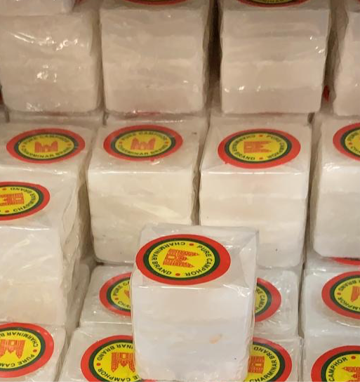 Pure camphor 8 pcs packet - kapoor