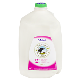 DAIRYLAND Organic 2% Milk (4 L) -punjabigroceries.com