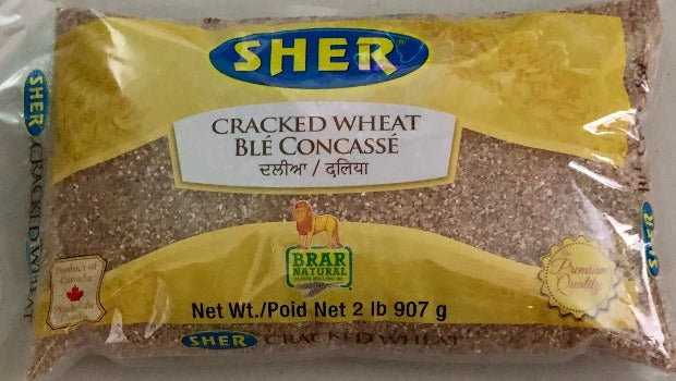 CRACKED WHEAT - DALIA - 2 LB. - SHER