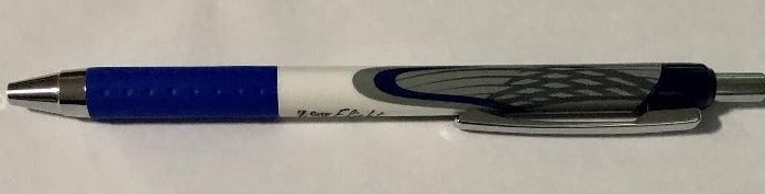 Retractable Ball Point Pen - Blue - 1 Each