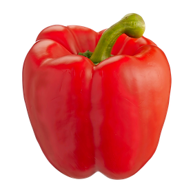 Red sweet Peppers per lb