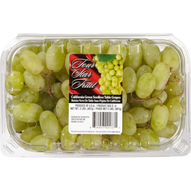 Green Seedless Grapes (907 g) - Punjabi Groceries