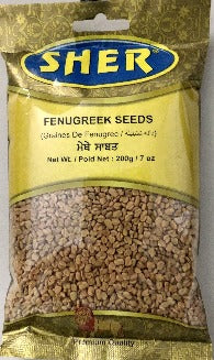 Fenugreek Seeds - Methey - 200 gm - Sher