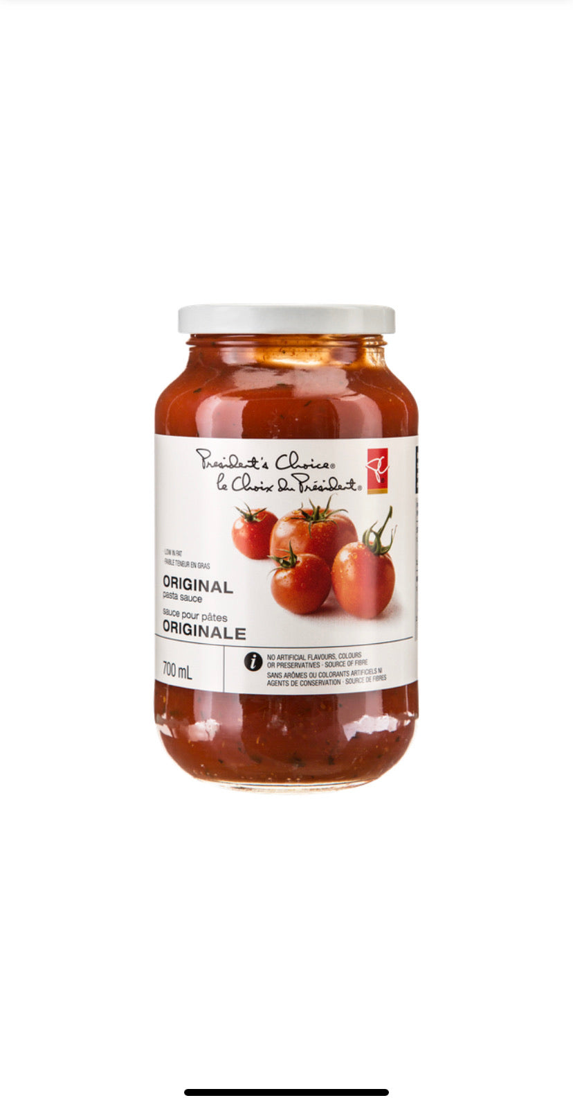Pc original pasta sauce 700g